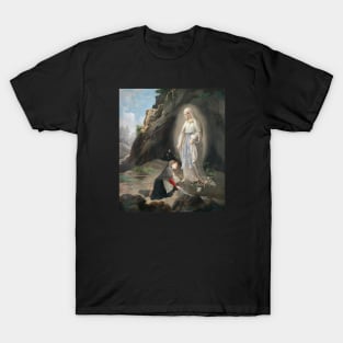 Our Lady of Lourdes St Bernadette Immaculate Mary Catholic T-Shirt